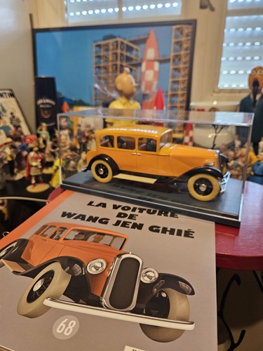Grande voiture tintin kuifje - grande,
