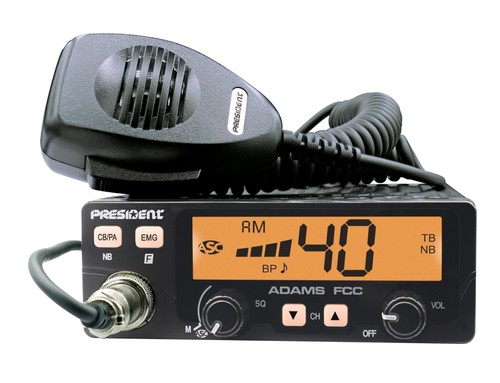 President adams fcc - cb, radio