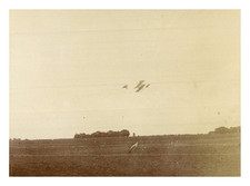 Avion bi-plan, Tirage vintage