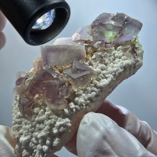 Cube fluorite fantôme - de,