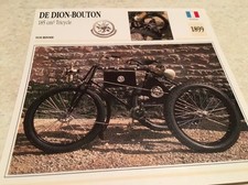 Carte moto De Dion Bouton 185