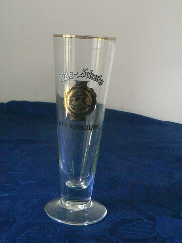 Ancien verre biere - verre, pils