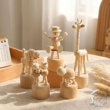 Figurine bois marionnette - bois,