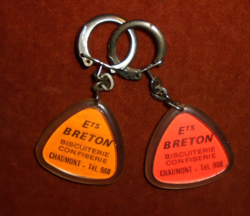 Porte clés lot biscuits - porte-clés, x
