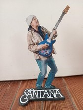 CARLOS SANTANA - FIGURINE EN BOIS II - 20 cm Fibreboard viniyl/plot - Argentine