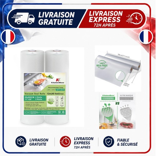 Sacs sous vide kitchenboss - vide, 2