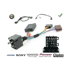 COMMANDE AU VOLANT Alfa Mito 2008- - Pour Pioneer complet avec interface specifi