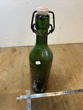 N. 9 Bouteille de bière  divette ancienne  Brasserie de Nancy   déco vintage