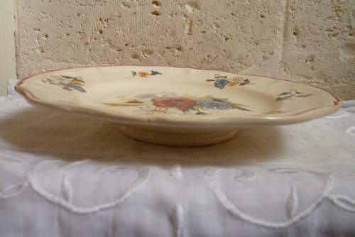 Ancienne assiette montée