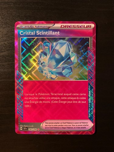 Carte pokémon cristal - carte,