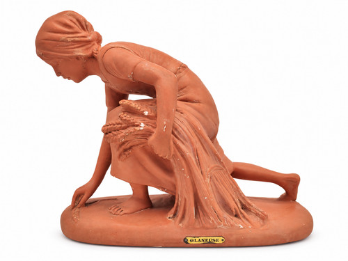 Grande sculpture glaneuse - grande,