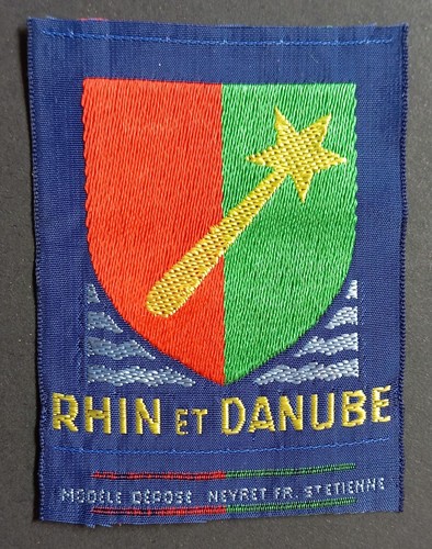 Ancien insigne rhin - insigne, danube