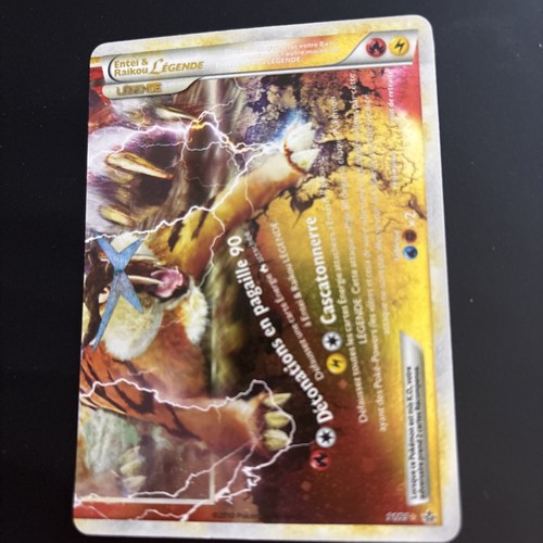 Carte pokémon entei raikou - carte, et