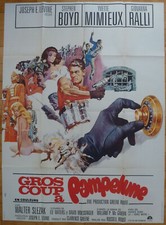 GROS COUP A PAMPELUNE Stephen Boyd 1967 Affiche Originale 120x160 Movie Poster