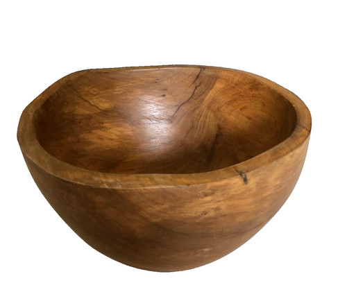 Coupe saladier bois vintage - coupe, en