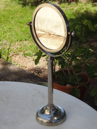 Ancien miroir table - miroir, de
