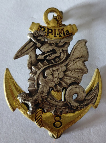 Insigne régiment - insigne, 8°régiment