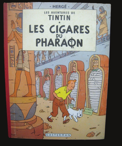 Tintin les cigares - bd,