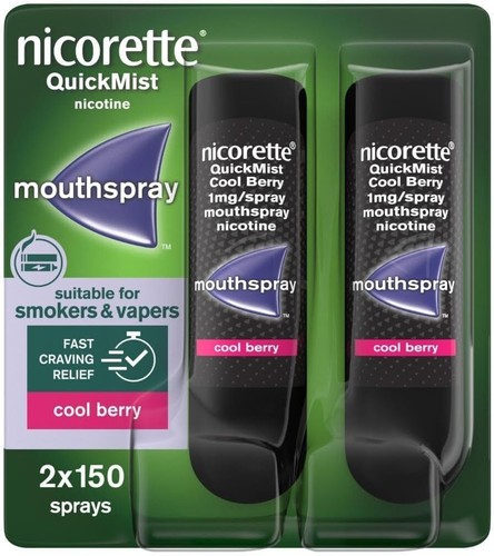 Nicorette quickmist duo cool - quickmist,