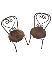 Offre speciale Fêtes.  Livraison offerte  Paire chaises enfants  bohème