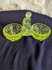 Rare salière double art déco - rare,