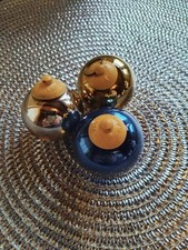 Ancienne Boule Déco Noël 5cm Vergo VG Goetzenbruck Meisenthal Sapin RARE