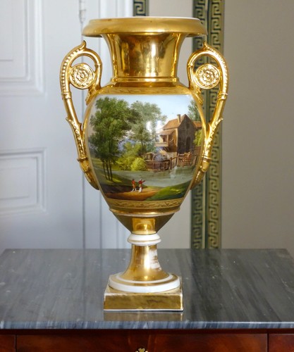 Vase empire porcelaine - porcelaine, de