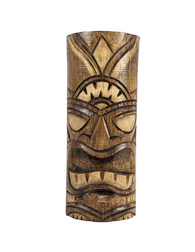 Totem tiki 25cm bois - tiki,