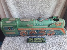 Ancien train Puff Puff Loco ME 660 a piles tole a restaurer