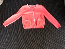 Cardigan corail fille M et S -