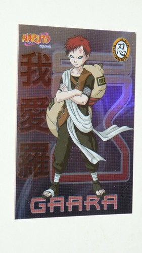 Gaara naruto card panini - nw#6,