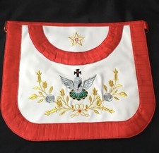 TABLIER FRANC MACON DU 18°