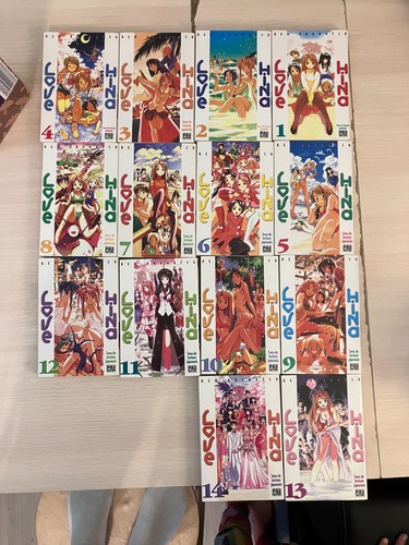 Love hina manga collection - love, hina,