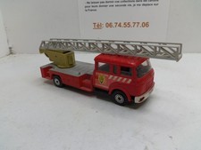 1/43 norev ancienne plastique camion berliet pompier