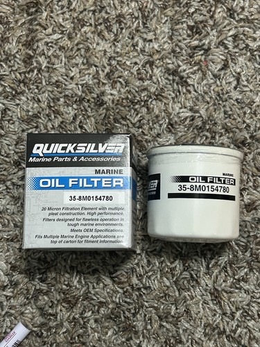 Quicksilver marine oil filter - oil,
