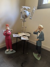 tryptique st emett spirou + robot + fantasio ( bd coeur d’acier de Challand)