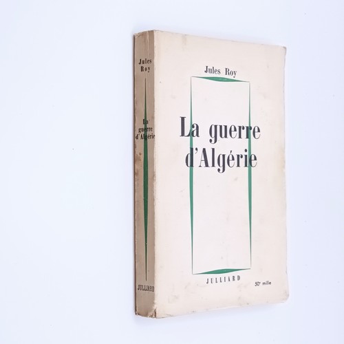 Guerre algérie jules roy - la,