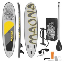 SUP Stand up paddle board gonflable 308 cm design Maona gris pompe à air pagaie