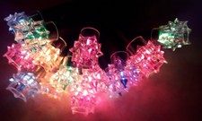 Guirlande Électrique Lumineuse Noël Ancienne 30 Lampes couleur clignotante 23