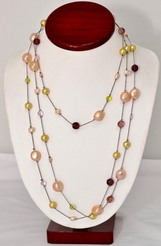 Vintage floating pearl - pearl, &