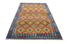 Super Kelim Kilim Afghan Tapis
