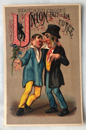 Rare chromo ancien - rare, alphabet