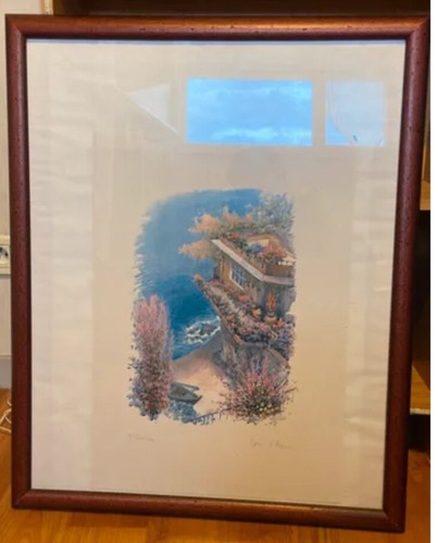 Tableau peintre levine - p.,