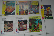 Lot Publicités papier pour figurines BIG JIM - Jouets MATTEL 80' - Format A4