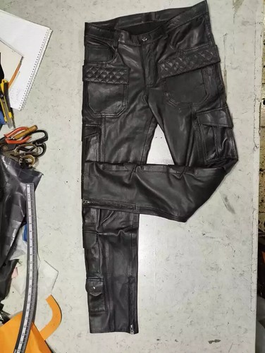 Nouveau pantalon cuir - pantalon, en