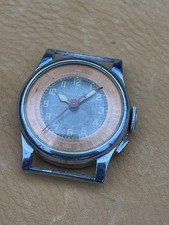 montre militaire ww2 CIMIER Swiss Made Chronostop À Restaurer 