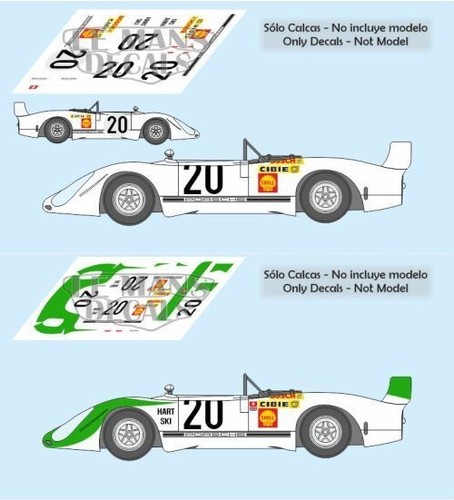 Décal porsche 908 le - porsche,