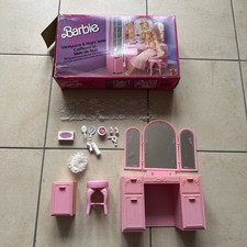 Mattel Barbie 4764 Mobilier Élégance - Coiffeuse - 1987 - Vintage En Boîte