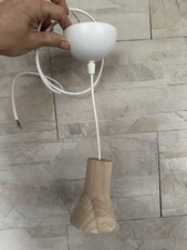 Petite suspension lampe En Bois