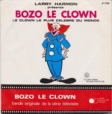 TV OST BOZO LE CLOWN FRENCH 45